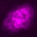 radio image of Crab Nebula