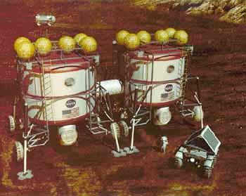 Mars habitation and lab modules