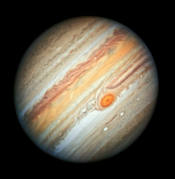 Image of Jupiter from Hubble Space Telescope